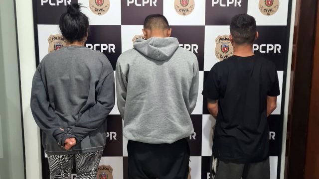 PCPR prende três investigados por furtos de camionetas de luxo no Oeste do Paraná