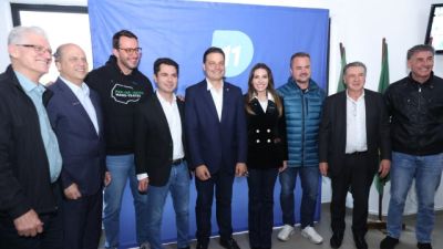 Imagem referente à notícia: Sandro Alex recebe apoio da federação União Progressista