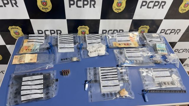 PCPR prende nove pessoas durante operação contra o tráfico de drogas no Oeste do Paraná