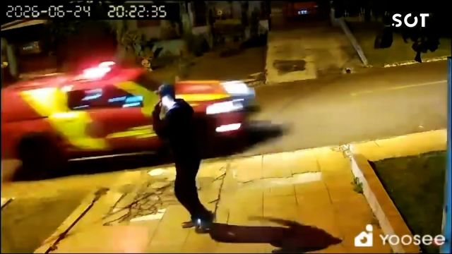 Câmeras de segurança registram momentos antes e depois da morte da escrivã da PF em Cascavel; marido é réu por feminicídio