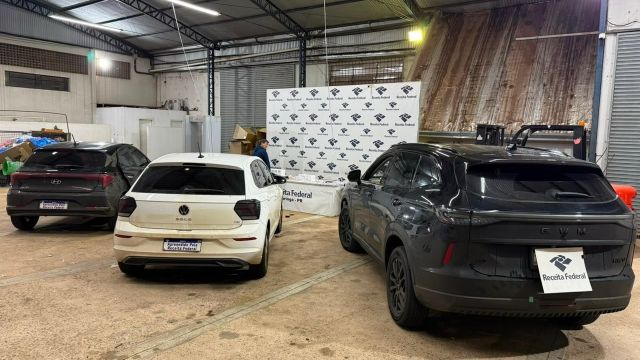Receita Federal e Polícia Federal apreendem 132 iPhones e 600 ampolas de Tirzepatida em operação conjunta no noroeste do Paraná