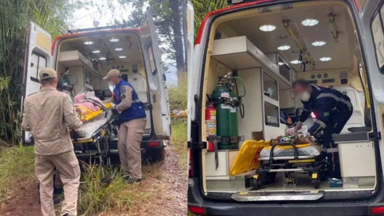 Capotamento na PR-170 deixa mulher e três crianças feridas em Apucarana
