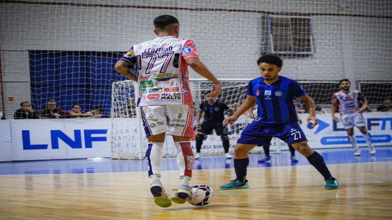 Cascavel Futsal atropela o Santo André com goleada por 8 a 2 e segue forte na Liga Nacional
