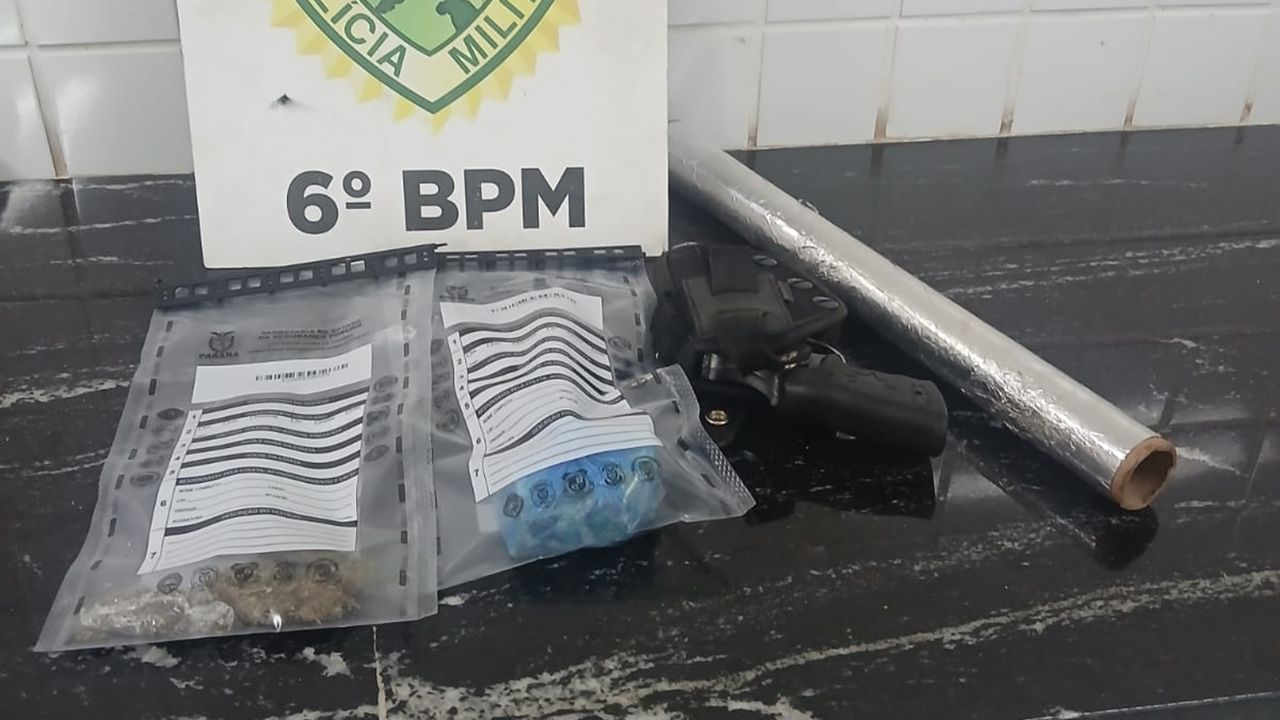 PM apreende mais de 100 gramas de crack escondidas em bicho de pelúcia e prende dois homens em Cascavel