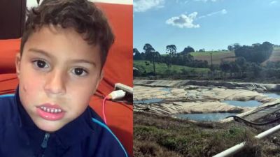 Imagem referente à notícia: Menino autista de 5 anos que estava desaparecido é encontrado morto em biodigestor após três dias de buscas