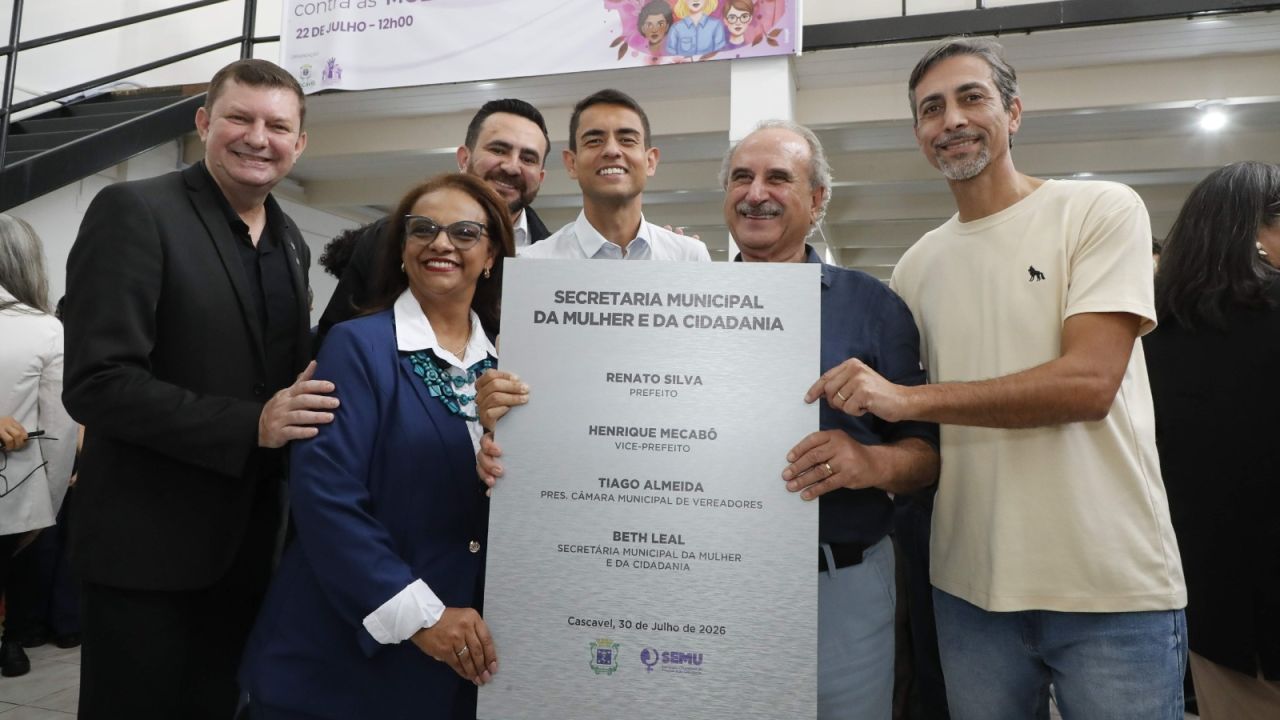 Nova sede da Secretaria da Mulher e da Cidadania é inaugurada em Cascavel e amplia rede de atendimento