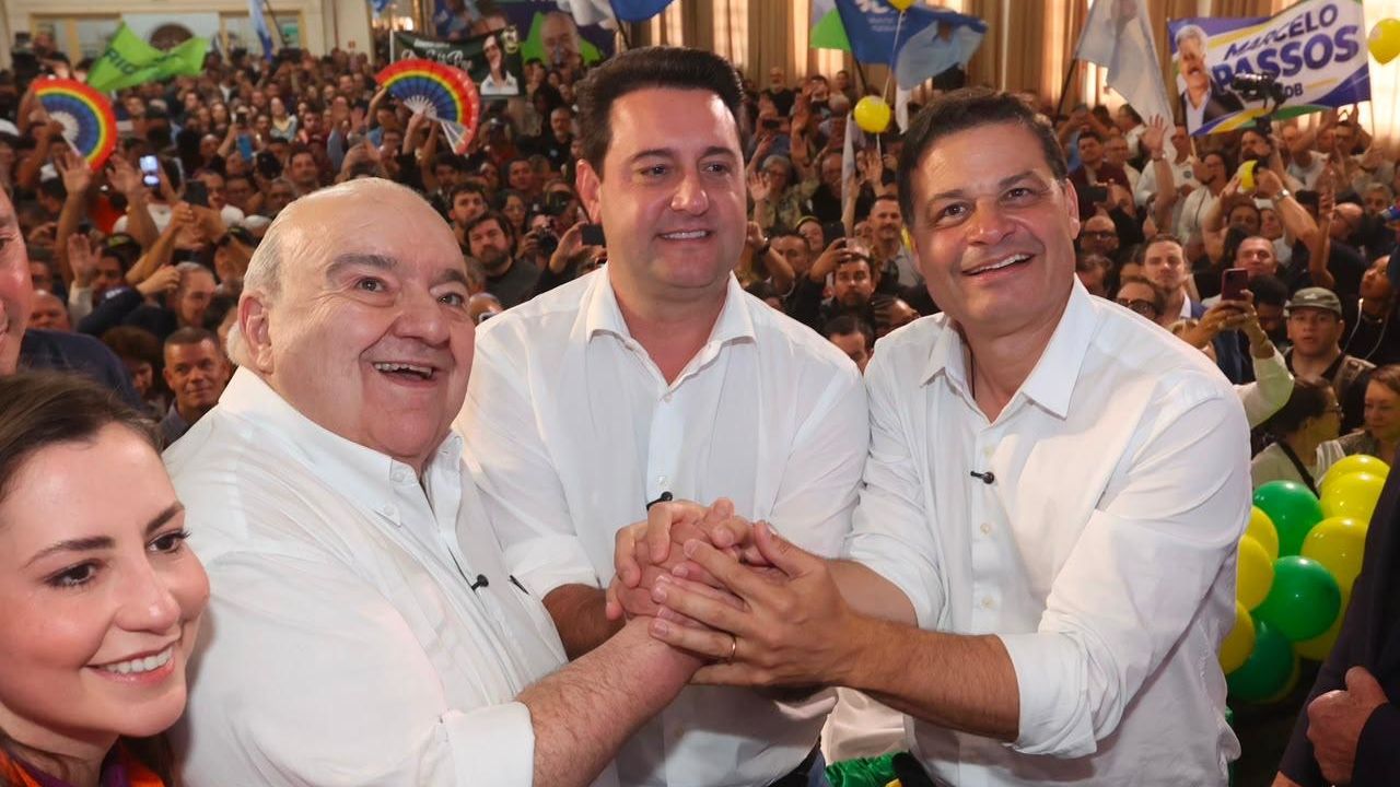 Convenção do MDB oficializa chapa Sandro Alex e Rafael Greca