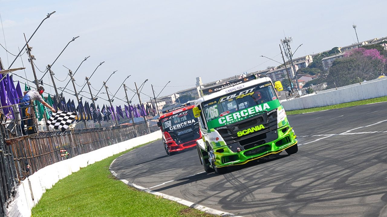 Douglas Colett vence a Fórmula Truck em Londrina com final emocionante