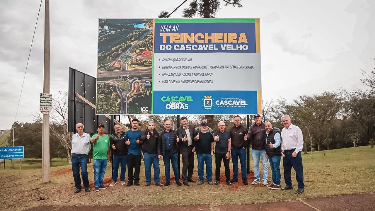 Prefeitura assume obra e sonho de décadas começa a se tornar realidade com início da trincheira do Cascavel Velho