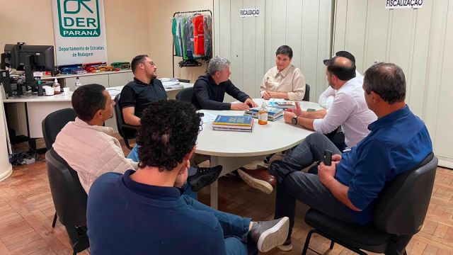 Municípios da região buscam apoio do DER-PR para manter linhas de transporte intermunicipal