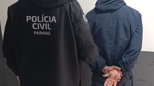 Polícia Civil prende suspeito de estupro de vulnerável contra criança de 9 anos após fuga para a Grande Curitiba