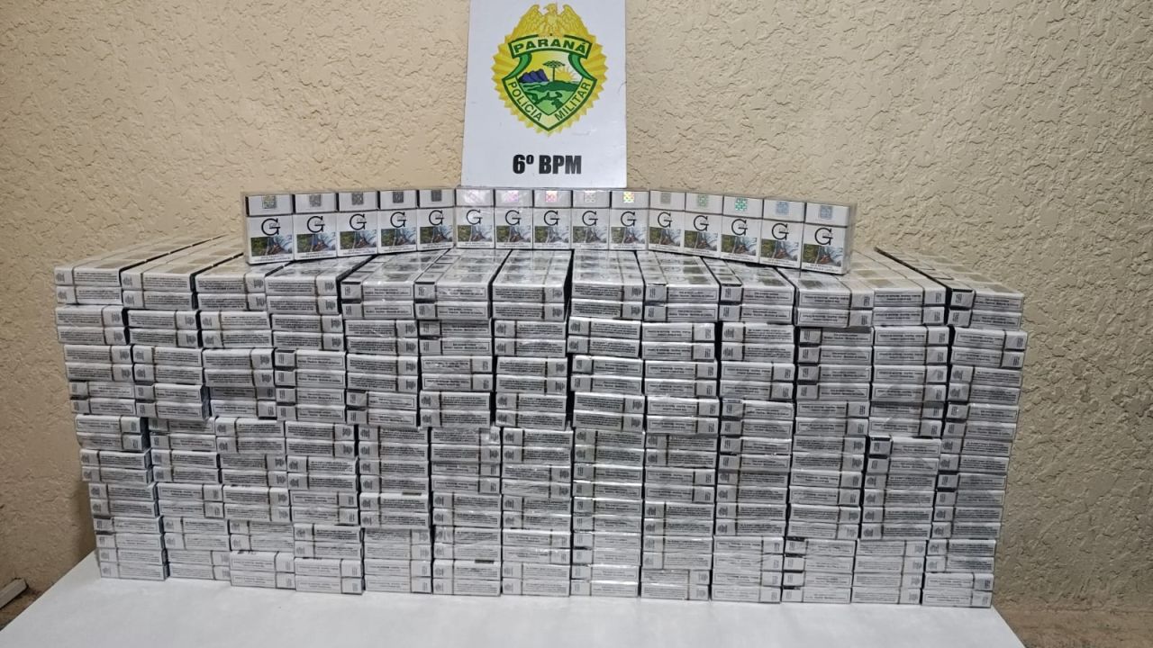 Operação Protetor apreende cigarros, cigarros eletrônicos e medicamentos contrabandeados em ônibus na Rodoviária de Medianeira