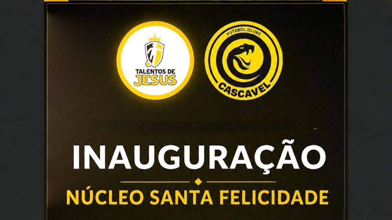 Projeto Talentos de Jesus inaugura novo núcleo esportivo no bairro Santa Felicidade