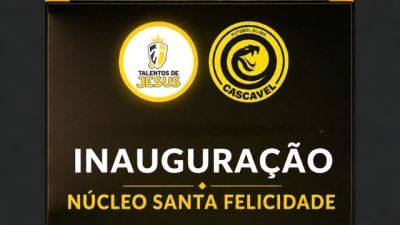 Imagem referente a notícia: Projeto Talentos de Jesus inaugura novo núcleo esportivo no bairro Santa Felicidade