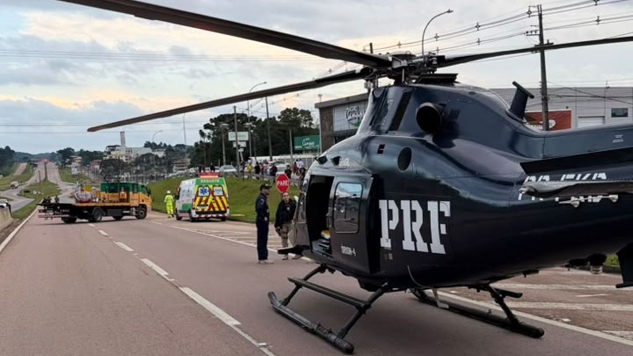 Motorista bêbado e sem habilitação é preso após atropelar três pedestres na BR-116, em Mandirituba