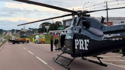 Motorista bêbado e sem habilitação é preso após atropelar três pedestres na BR-116, em Mandirituba