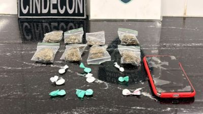 Guarda Municipal apreende cocaína e maconha durante abordagem no bairro Floresta, em Cascavel