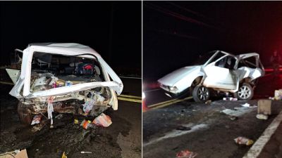 Motorista é preso após bater na traseira de carro e deixar cinco feridos na PR-495, em Medianeira