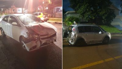 Motorista é flagrado embriagado após colisão e teste do bafômetro aponta 0,31 mg/l em Cascavel