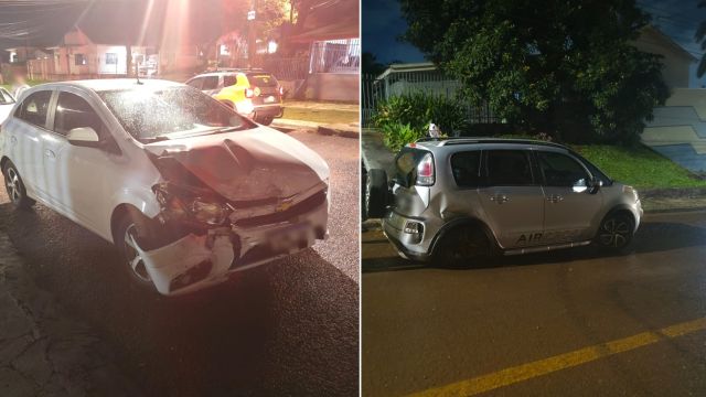 Motorista é flagrado embriagado após colisão e teste do bafômetro aponta 0,31 mg/l em Cascavel