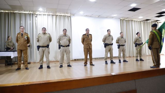 31º BPM celebra 172 anos da Polícia Militar do Paraná com solenidade e homenagens