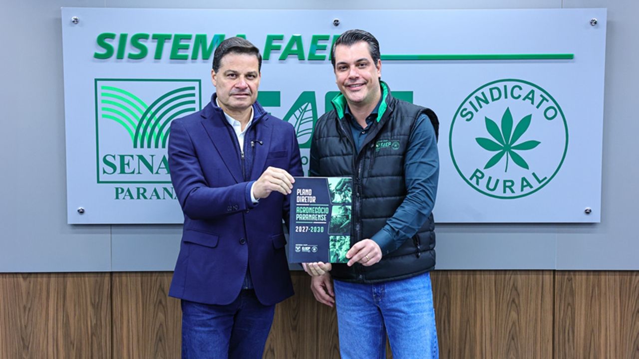 Sistema FAEP entrega propostas do agro a candidato ao governo estadual Sandro Alex