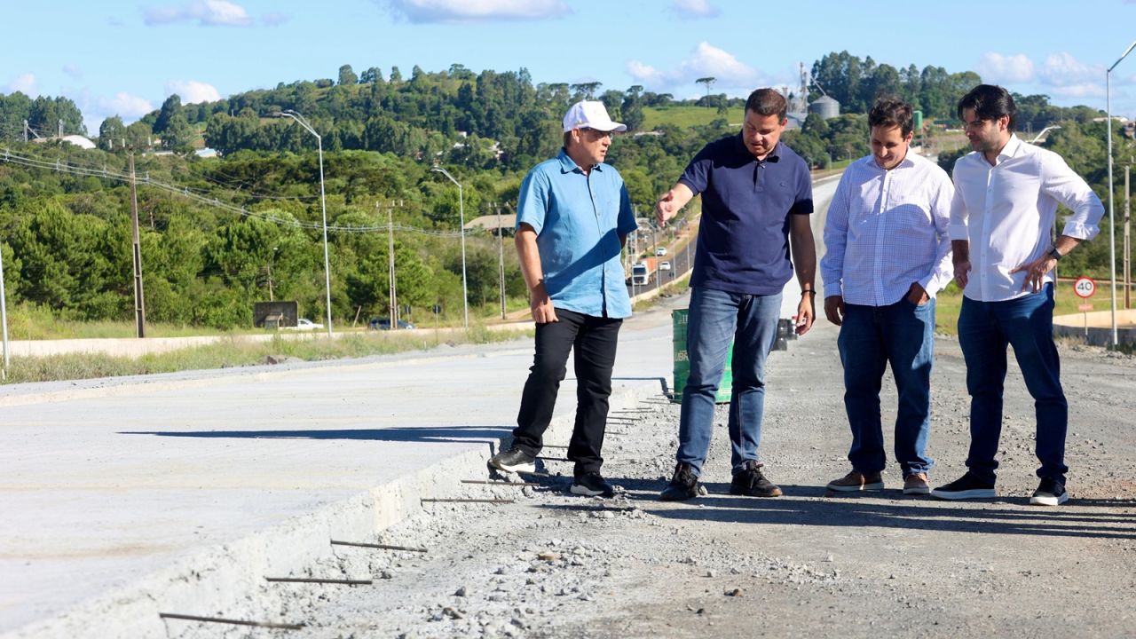 Sandro Alex destaca avanços das duplicações em concreto na região Central: “novo eixo do progresso"