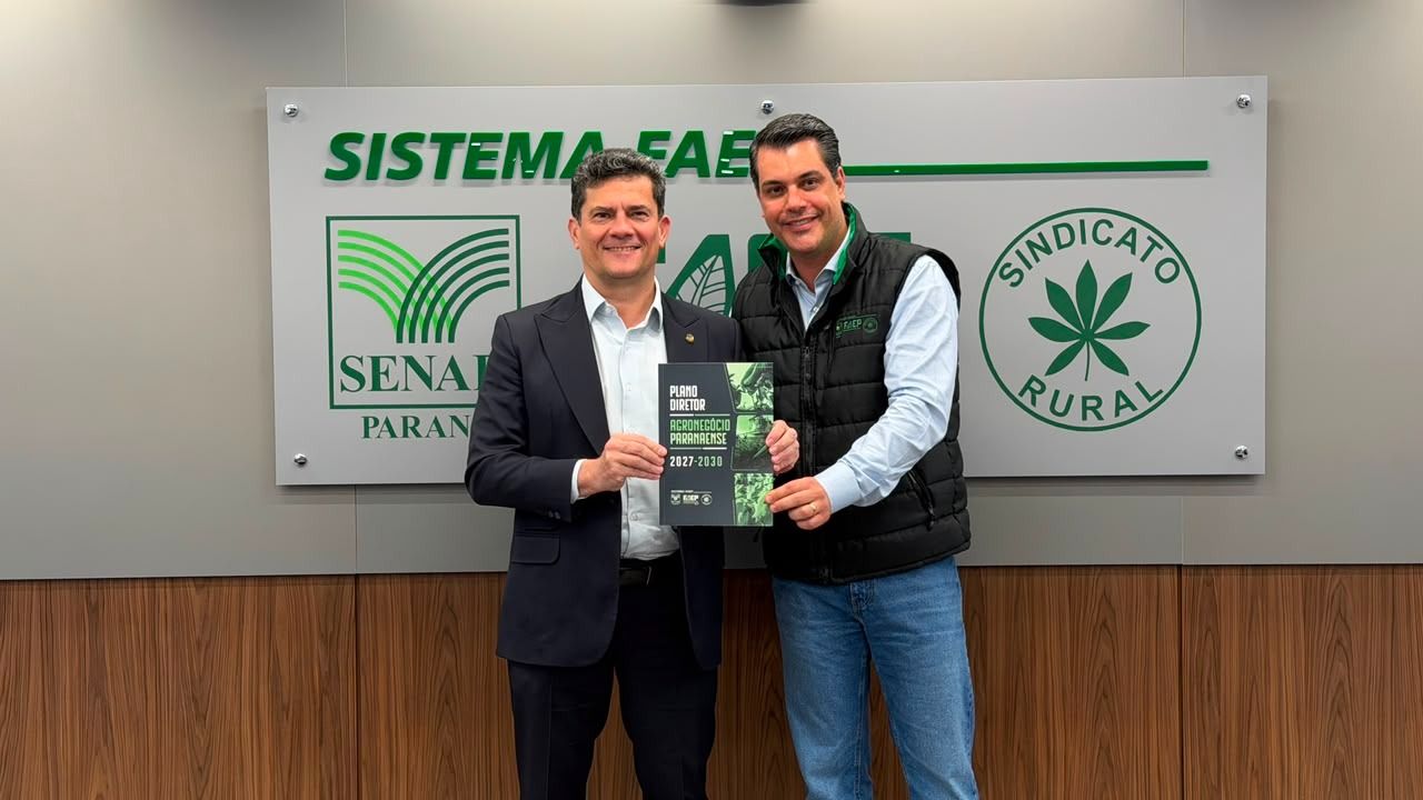 Moro recebe Plano da FAEP com mais de 360 propostas para o agro paranaense