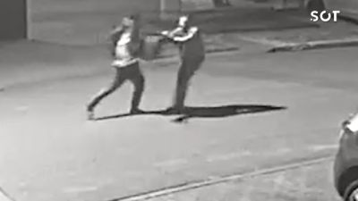 Câmeras registram confusão antes de homem ser ferido com golpes de faca em Cascavel