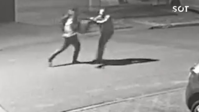 Câmeras registram confusão antes de homem ser ferido com golpes de faca em Cascavel
