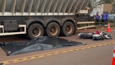 Motociclista morre após forte colisão na marginal da PR-467, em Cascavel