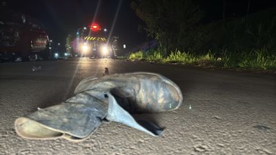 Motociclista morre após colisão frontal com carro na BR-369, em Cascavel