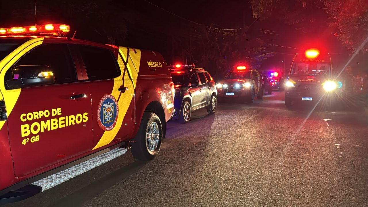 Três pessoas ficam feridas durante briga com faca no Bairro Morumbi, em Cascavel