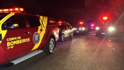 Três pessoas ficam feridas durante briga com faca no Bairro Morumbi, em Cascavel