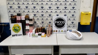 FICCO/PR prende três pessoas com carga de mercadorias contrabandeadas avaliada em R$ 752 mil em Cascavel