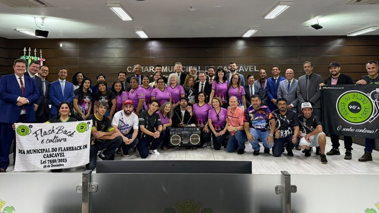 Câmara reconhece cultura Flashback como patrimônio de Cascavel