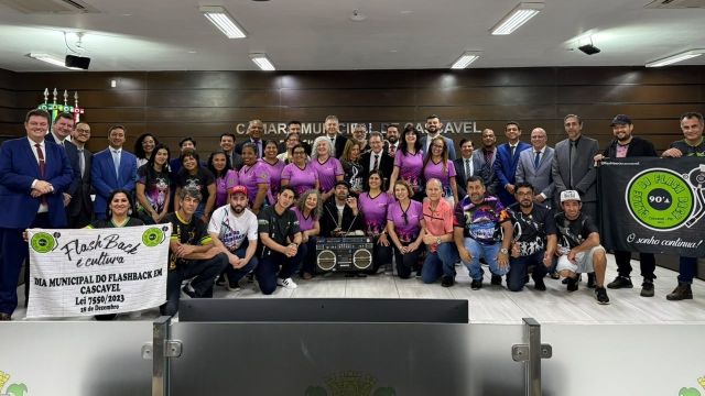 Câmara reconhece cultura Flashback como patrimônio de Cascavel
