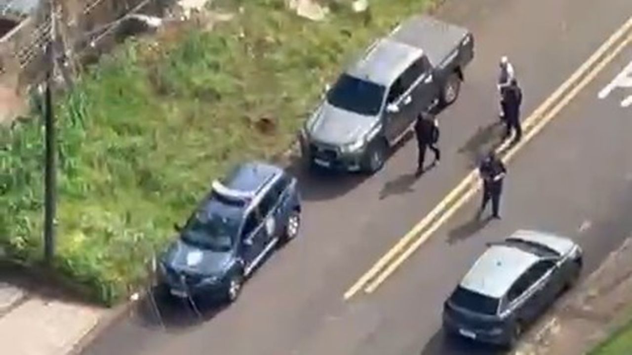 Hilux furtada é localizada por helicóptero da PM e recuperada em Cascavel