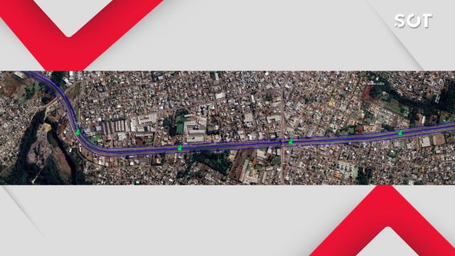 EPR Iguaçu realiza obras noturnas de recuperação de pavimento na BR-277, em Cascavel