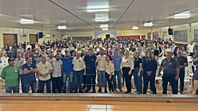 O pontapé inicial: Gugu Bueno lança campanha à reeleição em Cascavel com grande público e apoio político