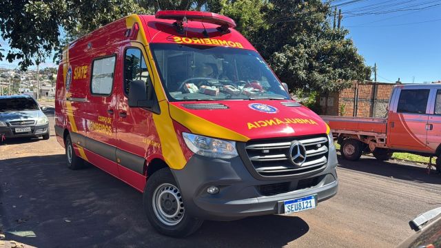 Idoso de 80 anos cai de telhado durante reparo em residência no Bairro Floresta, em Cascavel
