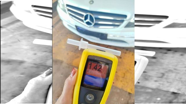 PRF prende motorista embriagado em praça de pedágio em Cascavel