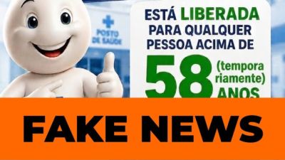 Saúde alerta para fake news sobre vacinação contra Pneumo 23 em unidades de saúde