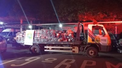 Polícia apreende 4,4 toneladas de maconha escondidas em barracão e encontra Hilux clonada em Toledo