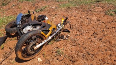 Dois homens ficam gravemente feridos após sinistro com motocicleta na PR-468, em Goioerê