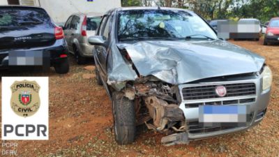 Homem é autuado por falsa comunicação de crime após fugir de acidente em Cascavel
