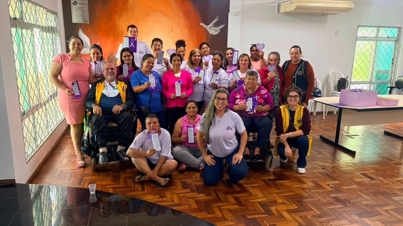 Encontro de mulheres no Lago Municipal encerra ações do Agosto Lilás em Cascavel