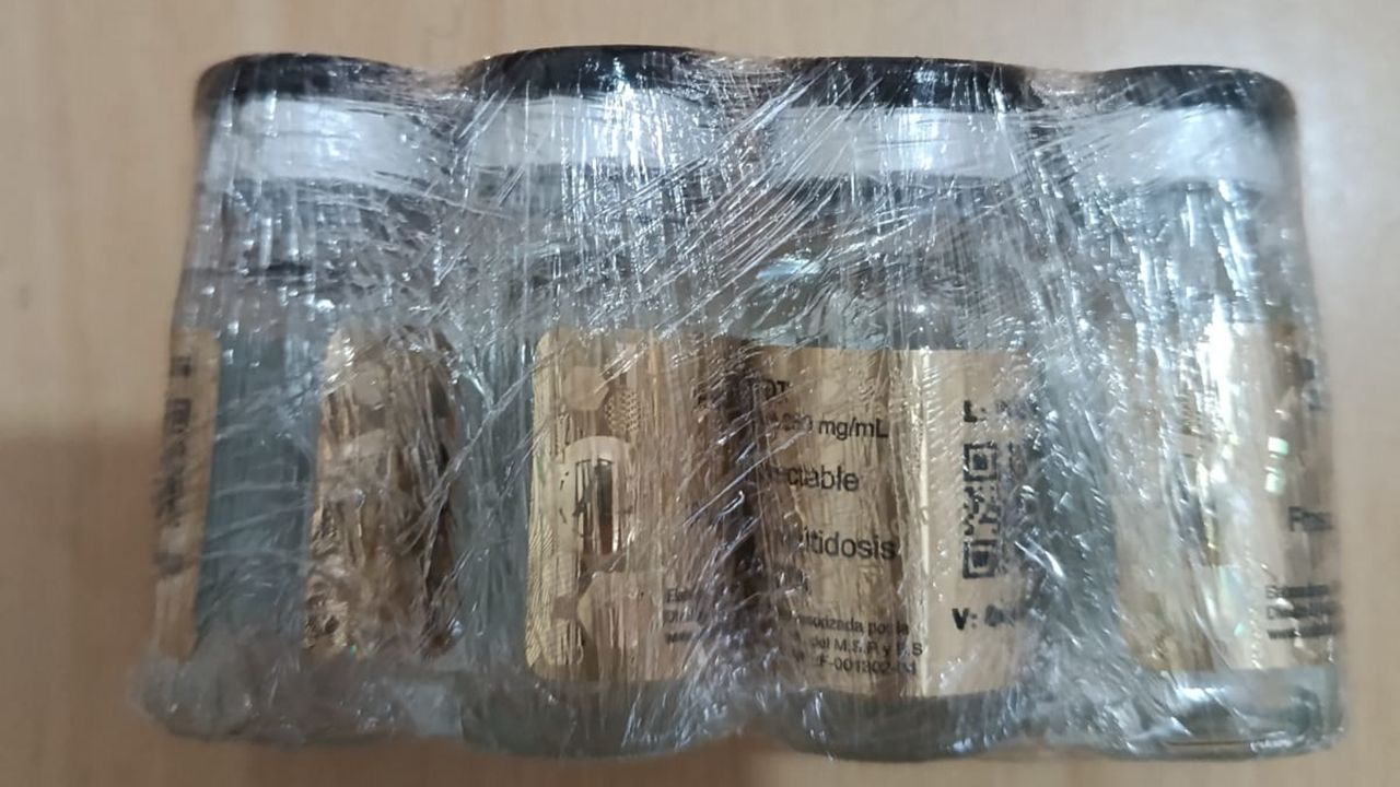 Homens são abordados na BR-277 e polícia apreende quatro ampolas de Durateston de origem paraguaia