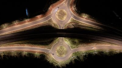 EPR Iguaçu recompõe sistemas de iluminação em trevos, trincheiras e viadutos das BRs 277 e 163