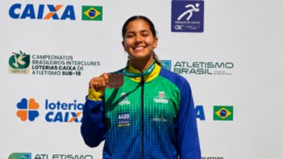 Atleta Larissa Schon é convocada para a Seleção Brasileira Sub-18 e representará o Brasil em Dakar